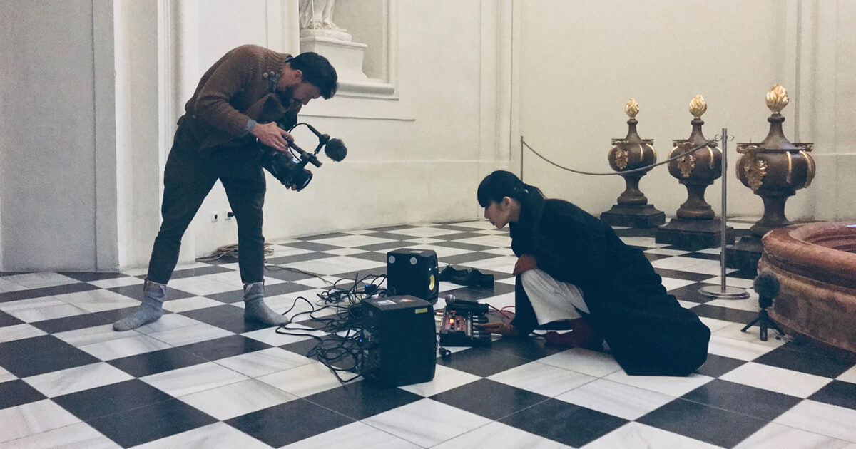 Blogotheque Meaning Hatis Noit performs Angelus Novus for La Blogothèque's Take Away Shows